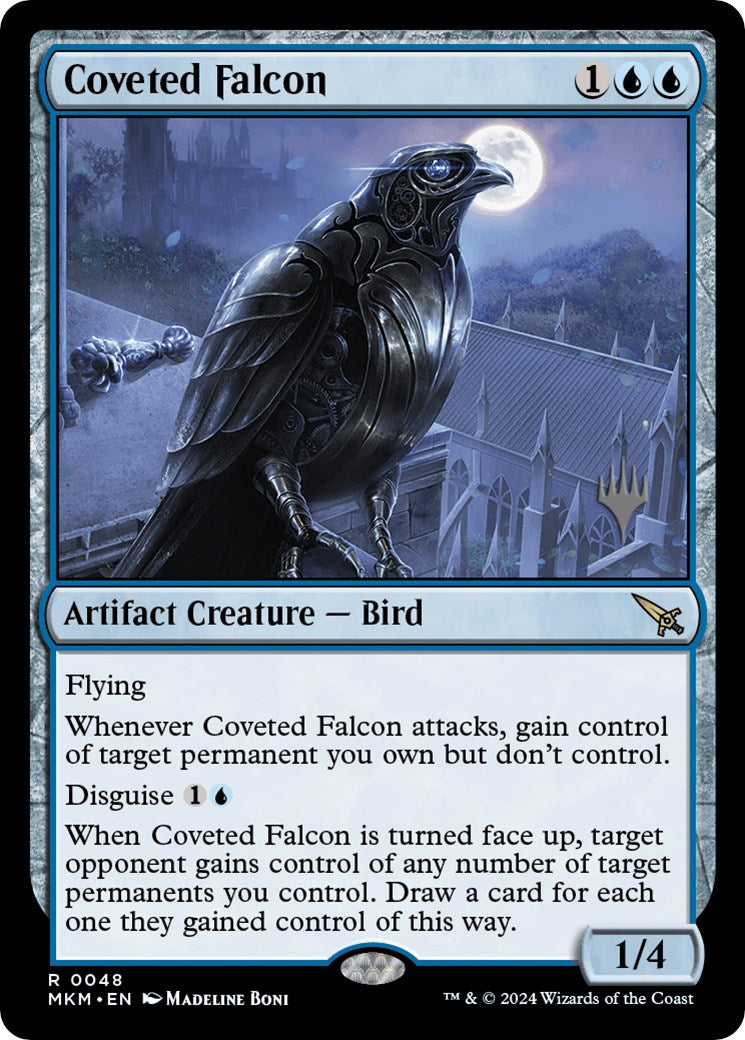 Coveted Falcon (Promo Pack) [Murders at Karlov Manor Promos] | RetroPlay Games