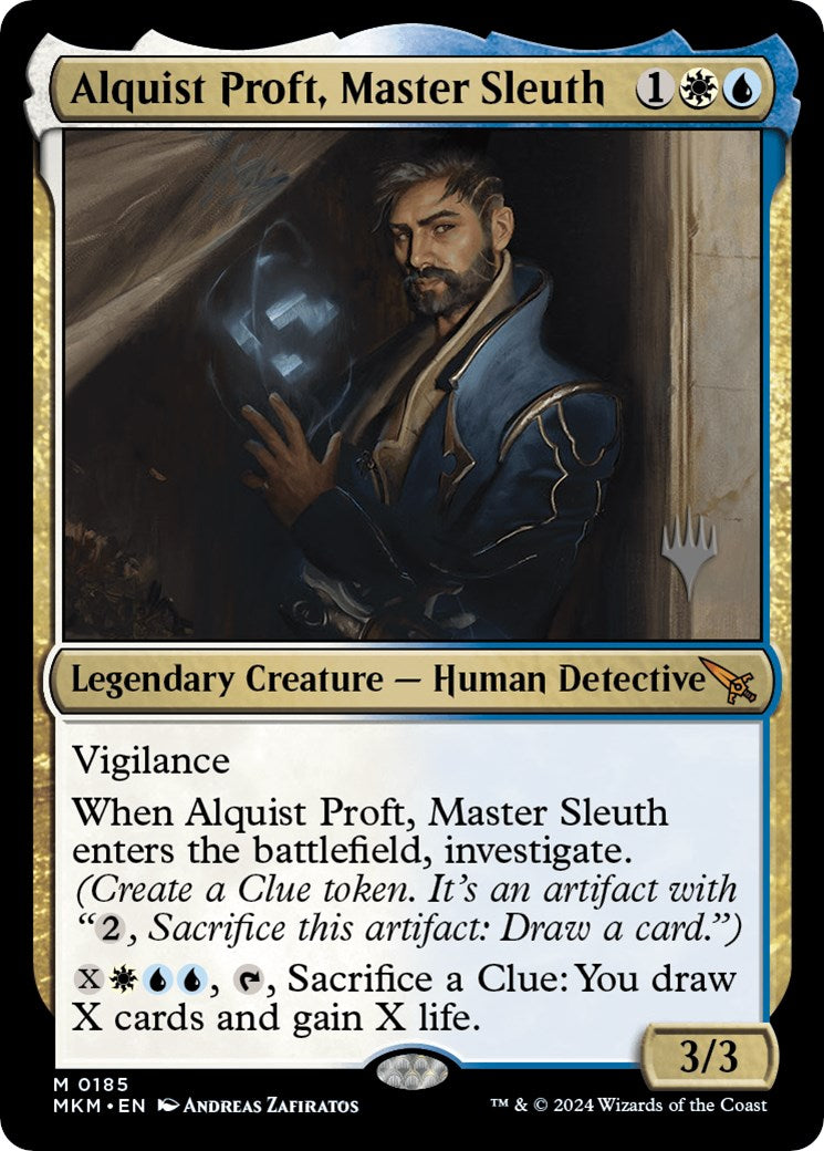 Alquist Proft, Master Sleuth (Promo Pack) [Murders at Karlov Manor Promos] | RetroPlay Games