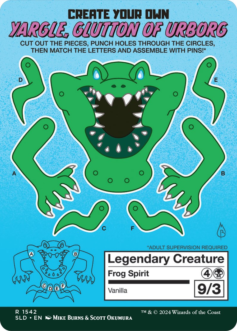 Yargle, Glutton of Urborg [Secret Lair Drop Series] | RetroPlay Games