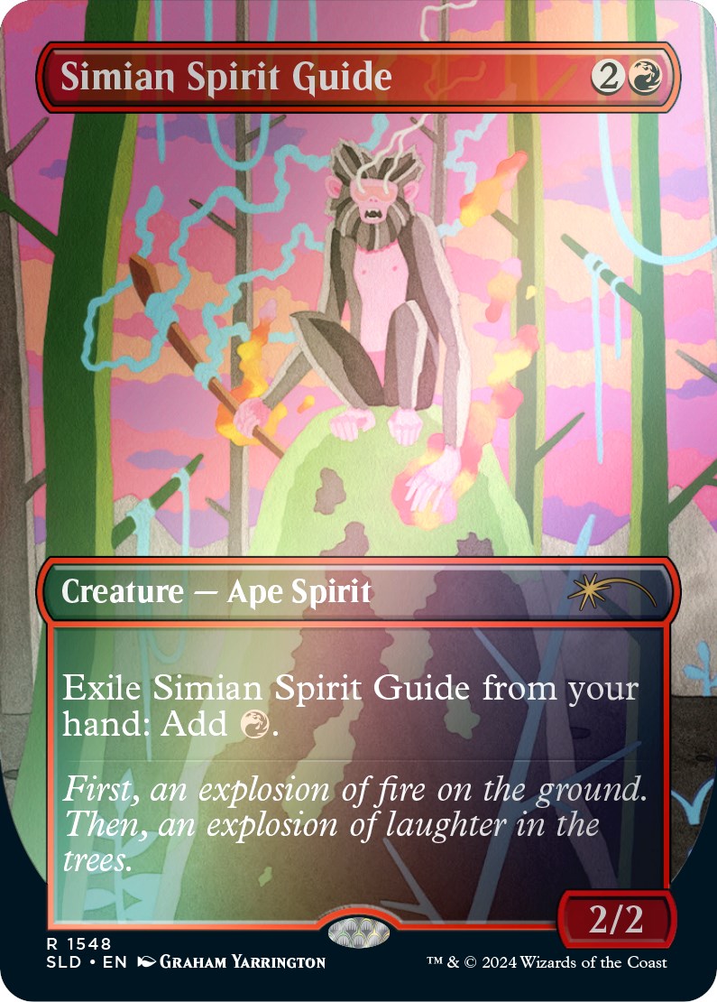 Simian Spirit Guide (Rainbow Foil) [Secret Lair Drop Series] | RetroPlay Games