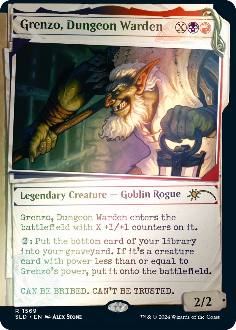 Grenzo, Dungeon Warden (Rainbow Foil) [Secret Lair Drop Series] | RetroPlay Games