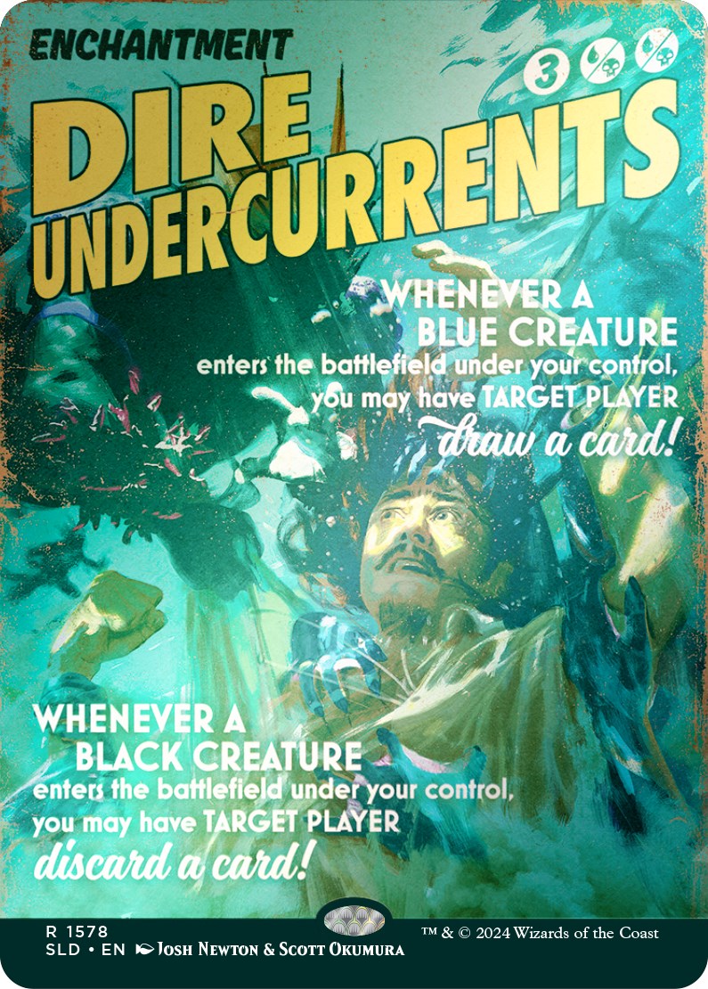 Dire Undercurrents (Rainbow Foil) [Secret Lair Drop Series] | RetroPlay Games