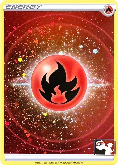 Fire Energy (Cosmos Holo) [Prize Pack Series Three] | RetroPlay Games