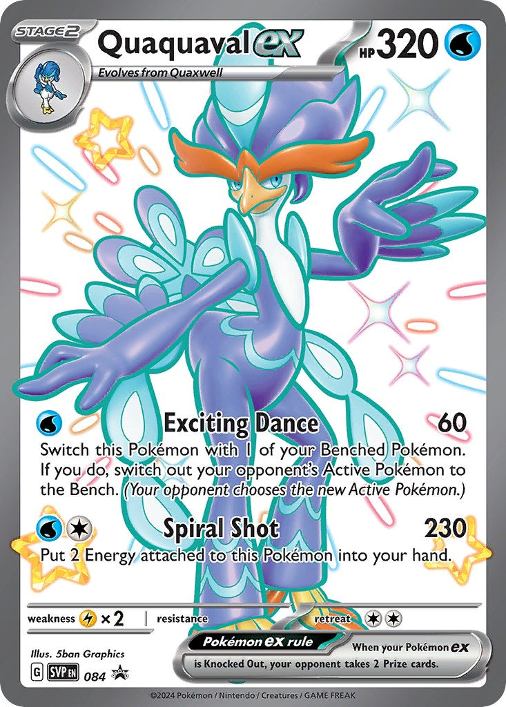 Quaquaval ex (084) (Jumbo Card) [Scarlet & Violet: Black Star Promos] | RetroPlay Games