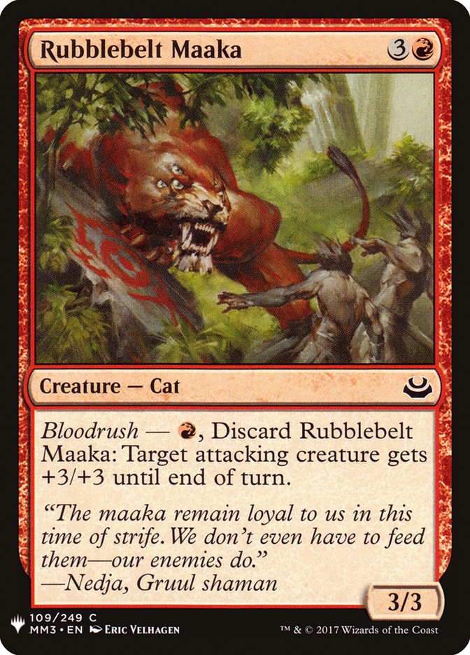 Rubblebelt Maaka [Mystery Booster] | RetroPlay Games