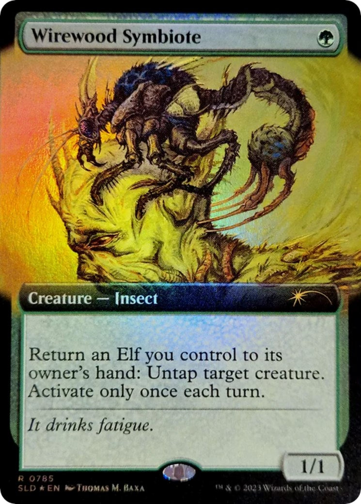 Wirewood Symbiote (Extended Art) [Secret Lair Drop Series] | RetroPlay Games
