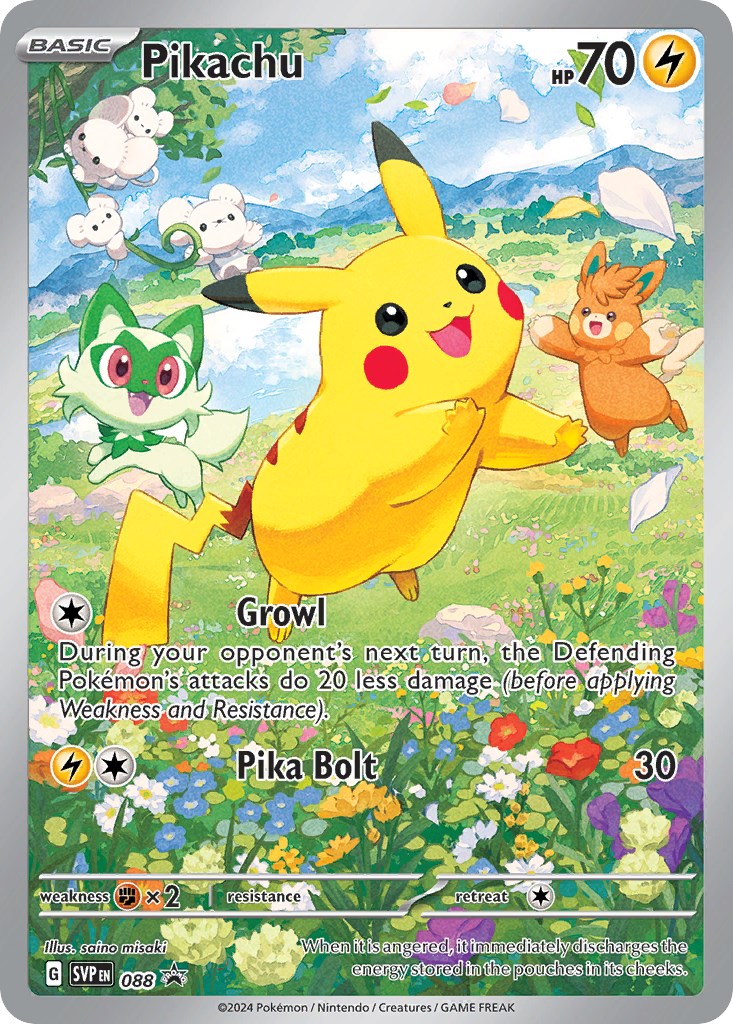 Pikachu (088) [Scarlet & Violet: Black Star Promos] | RetroPlay Games