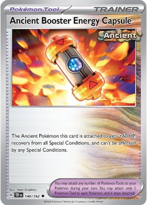 Ancient Booster Energy Capsule (140/162) [Scarlet & Violet: Temporal Forces] | RetroPlay Games