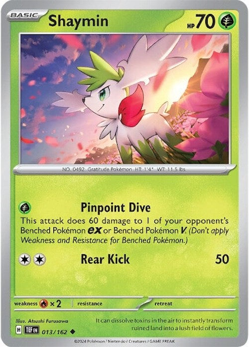 Shaymin (013/162) [Scarlet & Violet: Temporal Forces] | RetroPlay Games