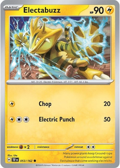 Electabuzz (053/162) [Scarlet & Violet: Temporal Forces] | RetroPlay Games