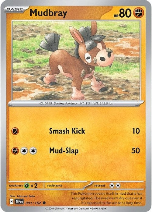 Mudbray (091/162) [Scarlet & Violet: Temporal Forces] | RetroPlay Games