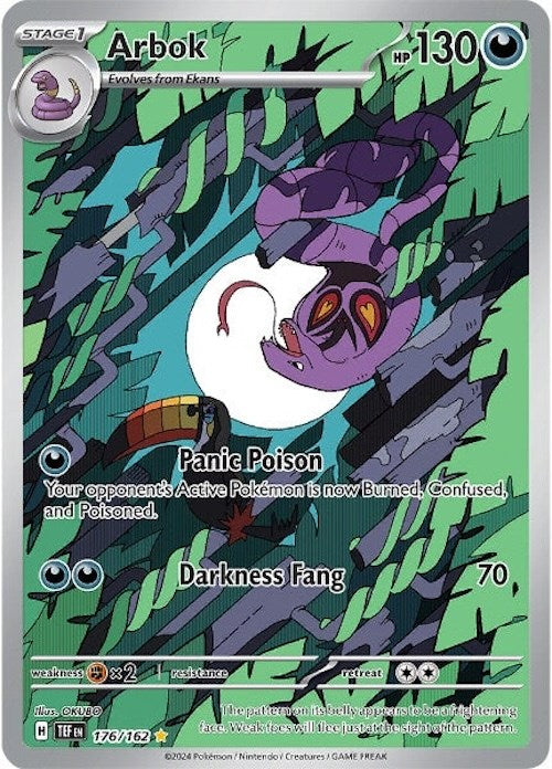 Arbok (176/162) [Scarlet & Violet: Temporal Forces] | RetroPlay Games