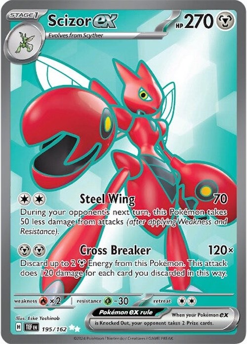 Scizor ex (195/162) [Scarlet & Violet: Temporal Forces] | RetroPlay Games