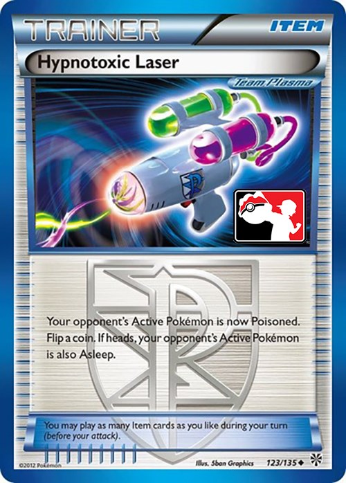 Hypnotoxic Laser (123/135) (Team Plasma) [League & Championship Cards] | RetroPlay Games