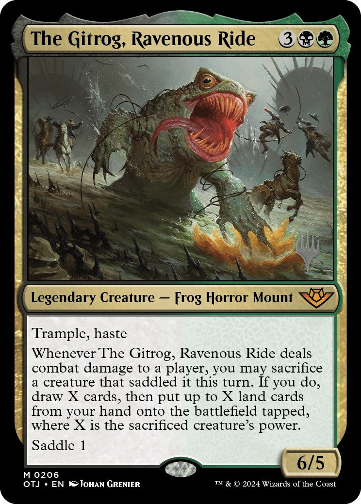 The Gitrog, Ravenous Ride (Promo Pack) [Outlaws of Thunder Junction Promos] | RetroPlay Games