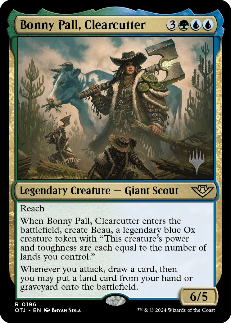 Bonny Pall, Clearcutter (Promo Pack) [Outlaws of Thunder Junction Promos] | RetroPlay Games