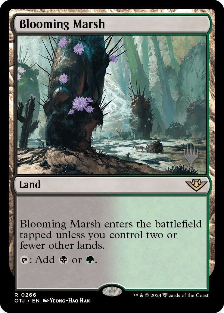 Blooming Marsh (Promo Pack) [Outlaws of Thunder Junction Promos] | RetroPlay Games