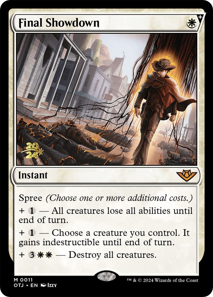 Final Showdown [Outlaws of Thunder Junction Prerelease Promos] | RetroPlay Games