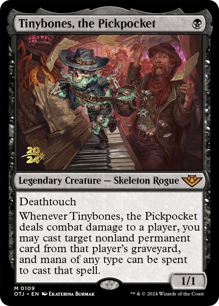 Tinybones, the Pickpocket [Outlaws of Thunder Junction Prerelease Promos] | RetroPlay Games