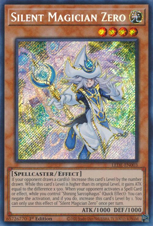 Silent Magician Zero [LEDE-EN003] Secret Rare | RetroPlay Games