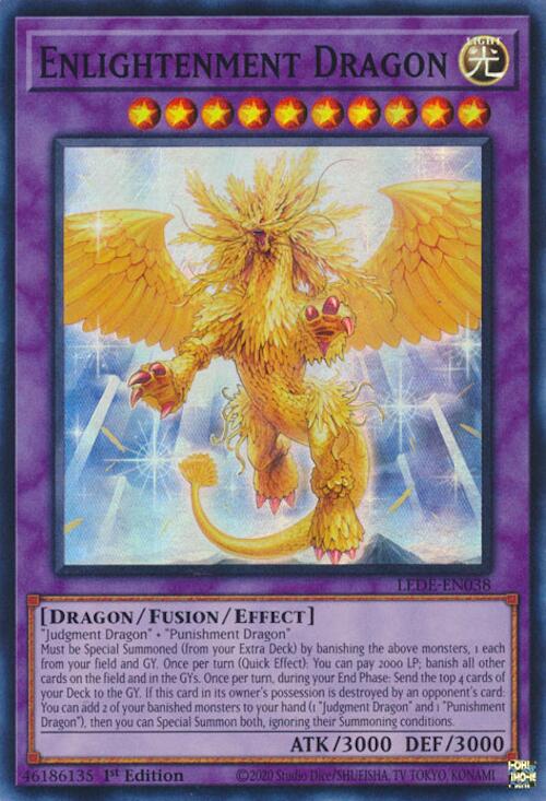 Enlightenment Dragon [LEDE-EN038] Super Rare | RetroPlay Games