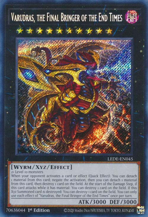 Varudras, the Final Bringer of the End Times [LEDE-EN045] Secret Rare | RetroPlay Games