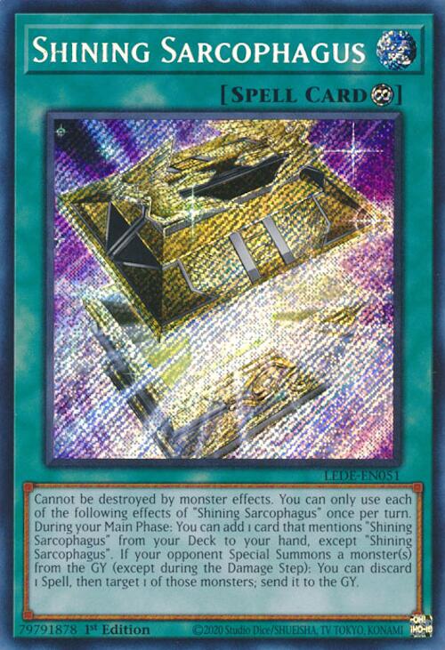 Shining Sarcophagus [LEDE-EN051] Secret Rare | RetroPlay Games