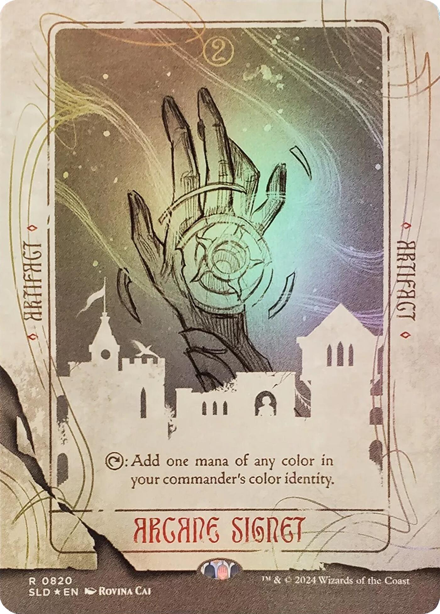 Arcane Signet (0820) (Rainbow Foil) [Secret Lair Drop Series] | RetroPlay Games