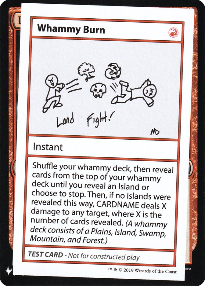 Whammy Burn [Mystery Booster Playtest Cards] | RetroPlay Games