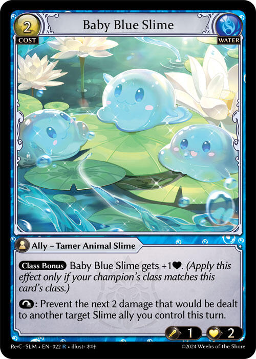Baby Blue Slime (022) [Silvie Re:Collection, Slime Sovereign] | RetroPlay Games