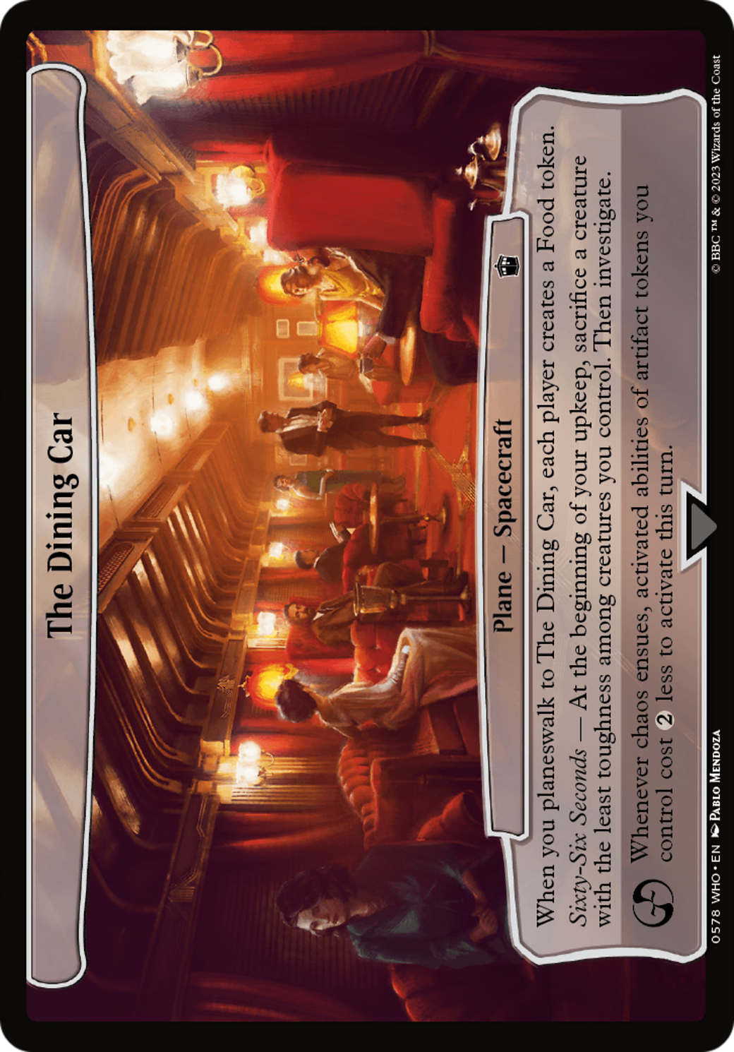 The Dining Car [Doctor Who] | RetroPlay Games