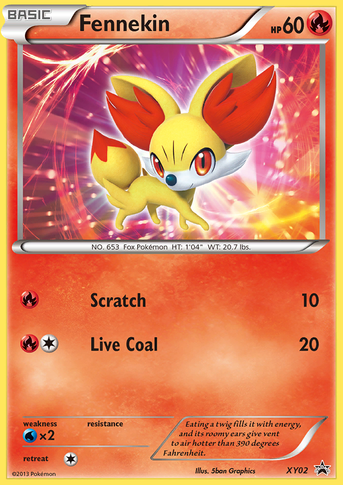 Fennekin (XY02) [XY: Black Star Promos] | RetroPlay Games