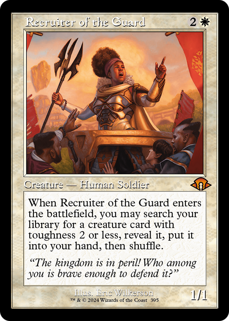 Recruiter of the Guard (Retro) [Modern Horizons 3] | RetroPlay Games