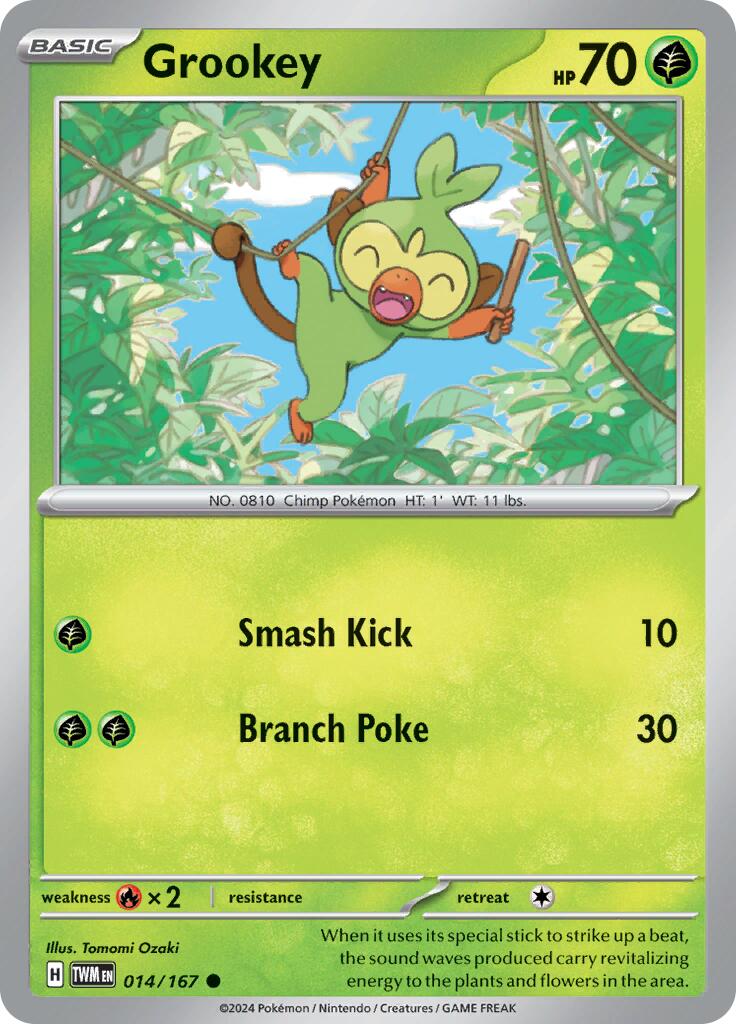 Grookey (014/167) [Scarlet & Violet: Twilight Masquerade] | RetroPlay Games