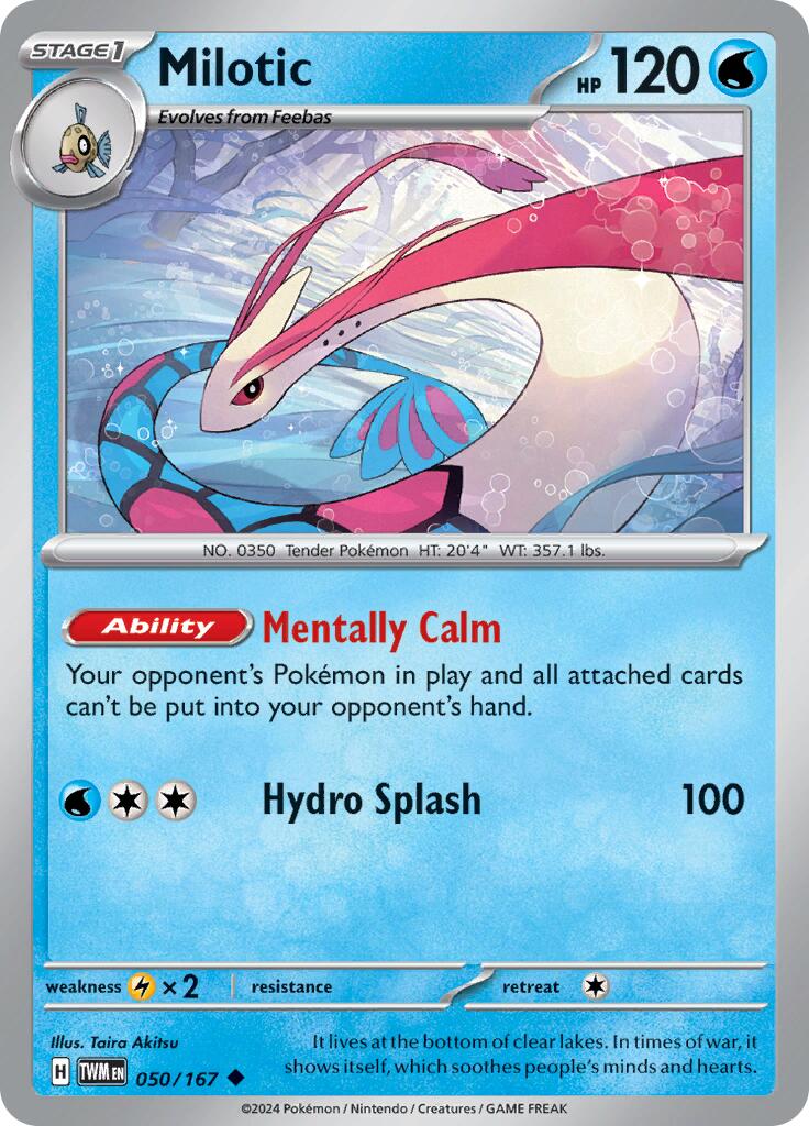 Milotic (050/167) [Scarlet & Violet: Twilight Masquerade] | RetroPlay Games