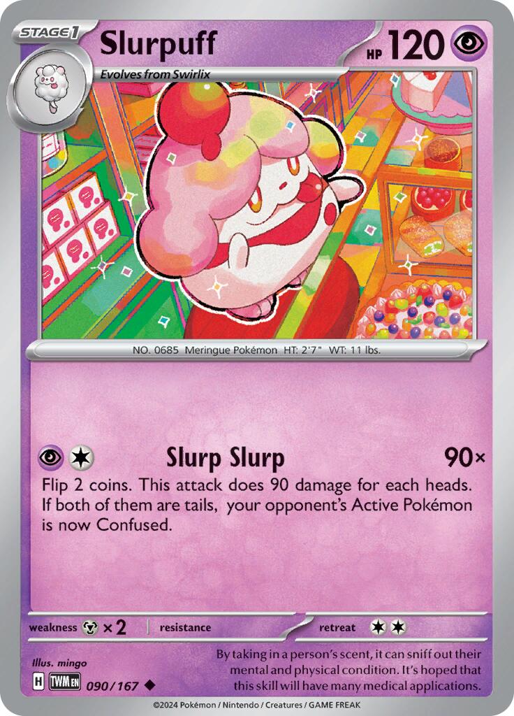 Slurpuff (090/167) [Scarlet & Violet: Twilight Masquerade] | RetroPlay Games