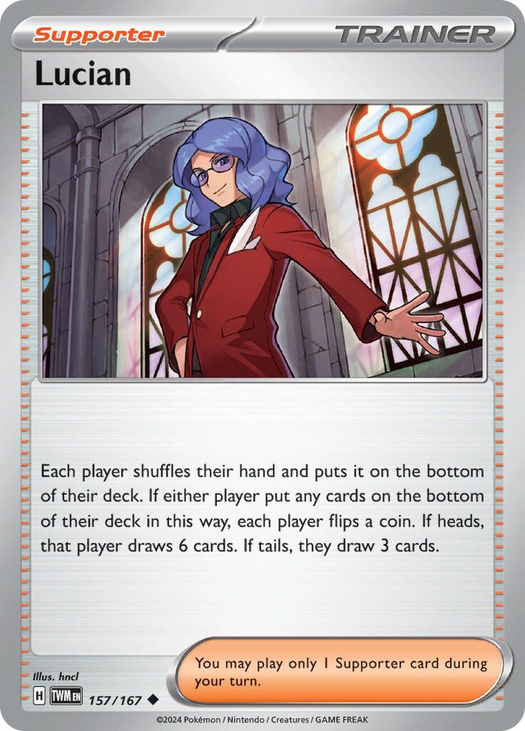 Lucian (157/167) [Scarlet & Violet: Twilight Masquerade] | RetroPlay Games