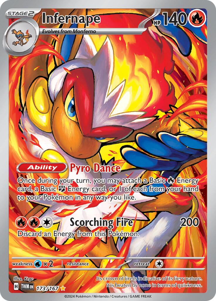 Infernape (173/167) [Scarlet & Violet: Twilight Masquerade] | RetroPlay Games