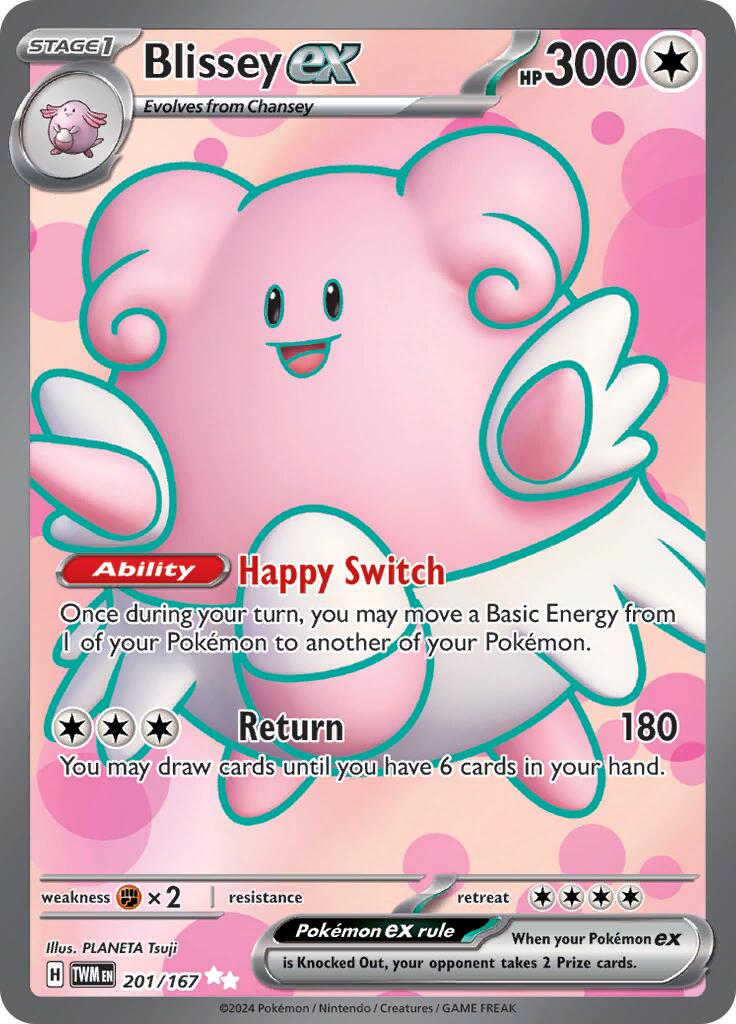 Blissey ex (201/167) [Scarlet & Violet: Twilight Masquerade] | RetroPlay Games