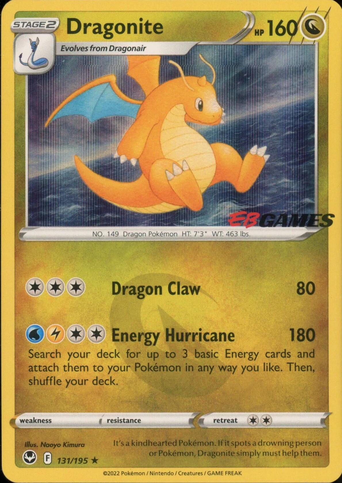 Dragonite (131/195) (EB Games Exclusive) [Miscellaneous Cards] | RetroPlay Games