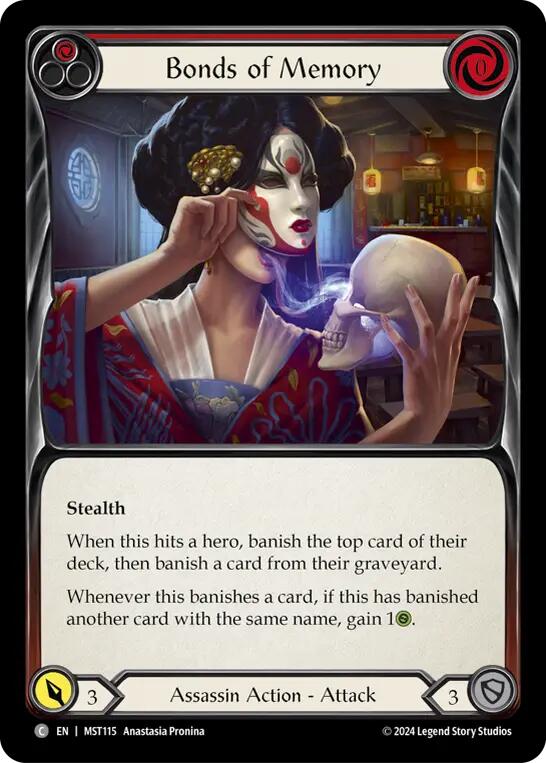 Bonds of Memory (Red) [MST115] (Part the Mistveil) | RetroPlay Games