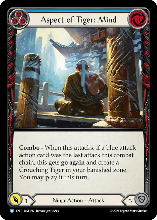 Aspect of Tiger: Mind [MST166] (Part the Mistveil)  Rainbow Foil | RetroPlay Games