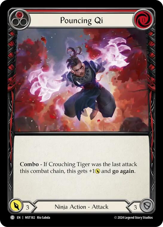 Pouncing Qi (Red) [MST182] (Part the Mistveil) | RetroPlay Games