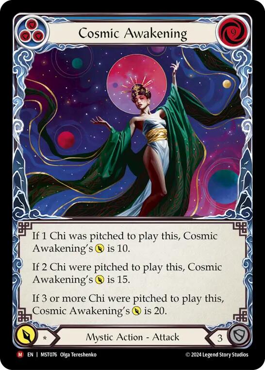 Cosmic Awakening [MST076] (Part the Mistveil)  Rainbow Foil | RetroPlay Games