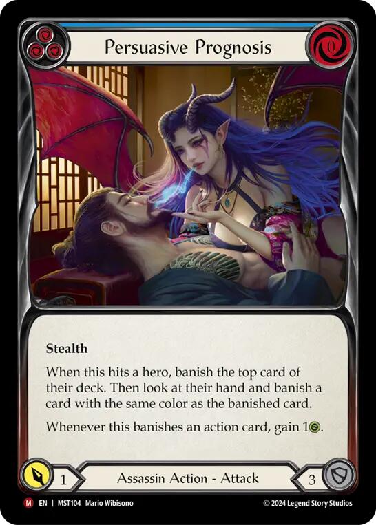 Persuasive Prognosis [MST104] (Part the Mistveil)  Rainbow Foil | RetroPlay Games