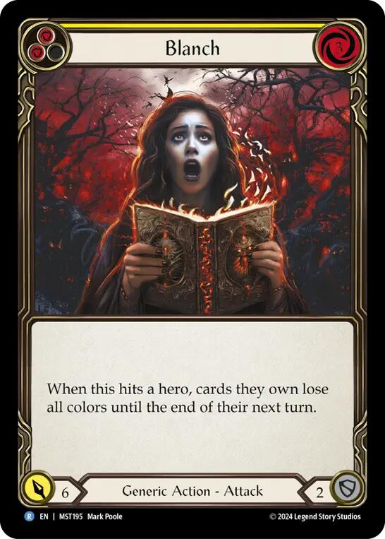Blanch (Yellow) [MST195] (Part the Mistveil)  Rainbow Foil | RetroPlay Games