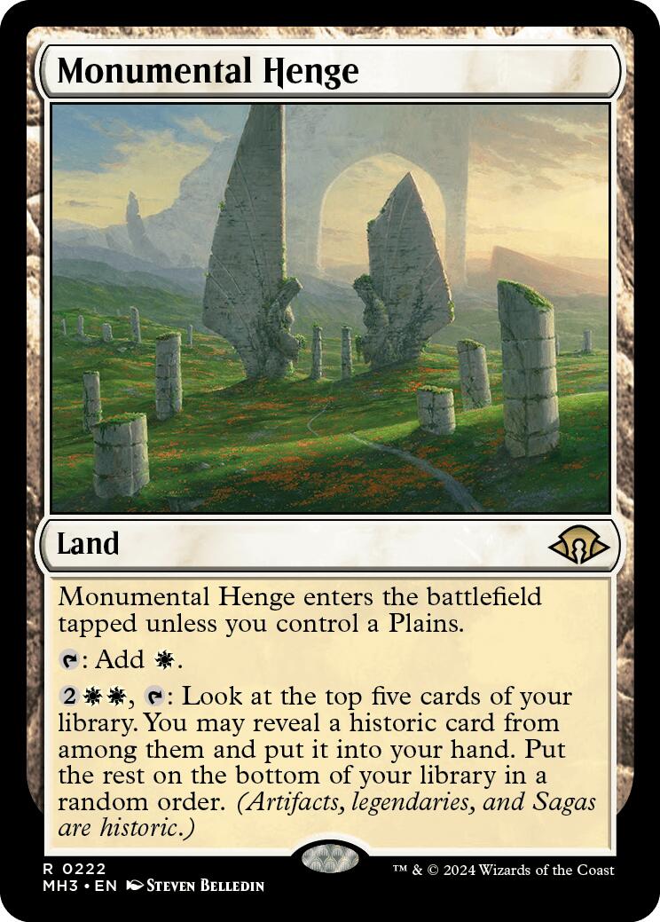 Monumental Henge [Modern Horizons 3] | RetroPlay Games