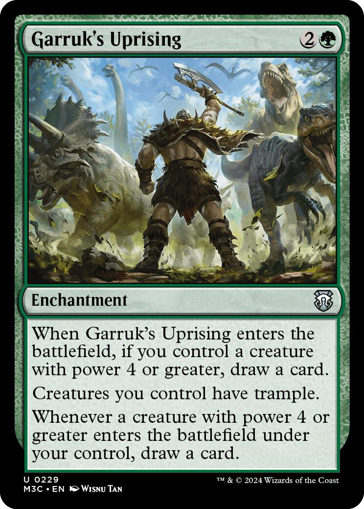 Garruk's Uprising [Modern Horizons 3 Commander] | RetroPlay Games