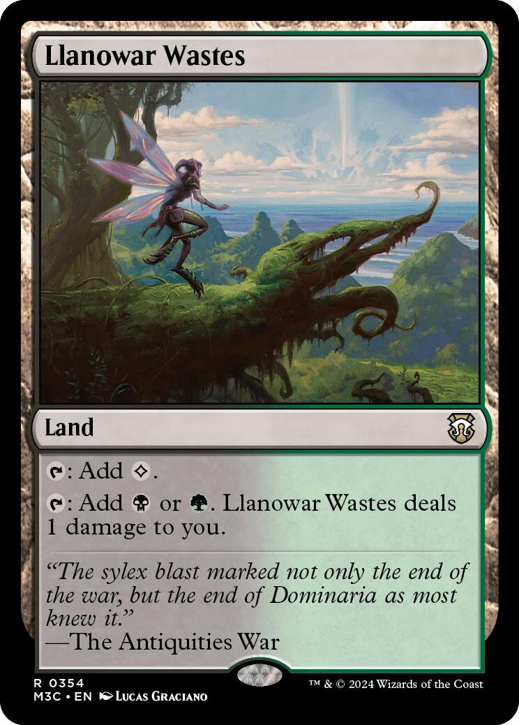 Llanowar Wastes [Modern Horizons 3 Commander] | RetroPlay Games