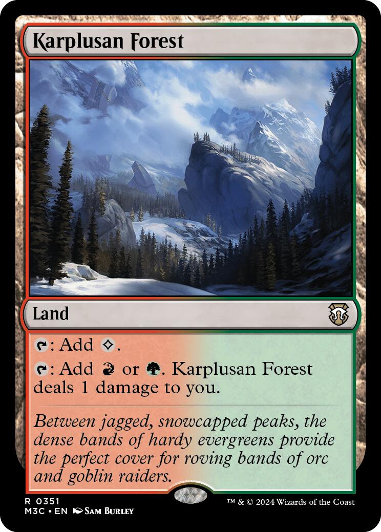 Karplusan Forest [Modern Horizons 3 Commander] | RetroPlay Games